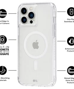 Case-Mate Tough Clear Plus (Works With MagSafe) - IPhone 13 Pro