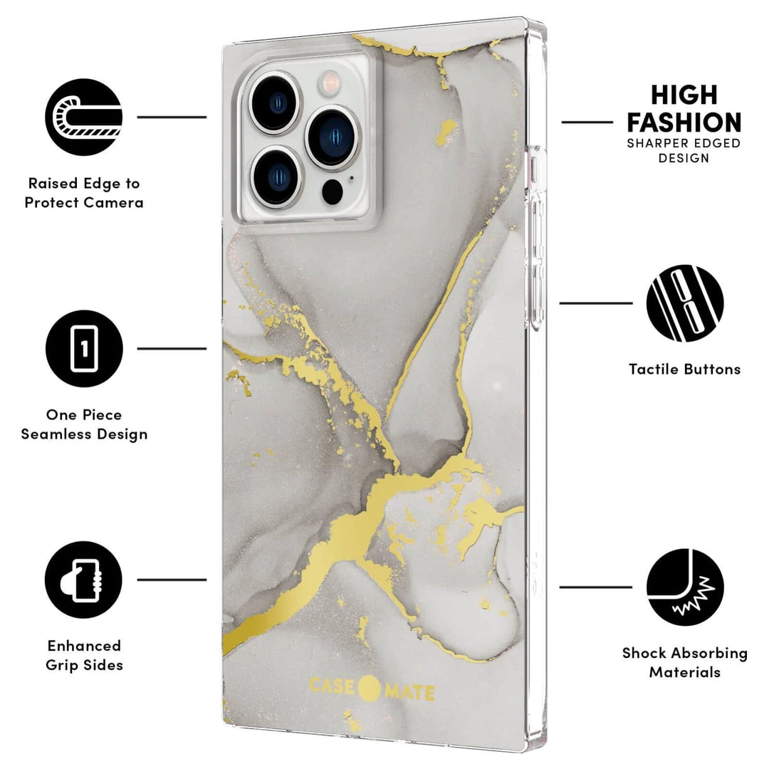 Case-Mate BLOX (Fog Marble) - IPhone 13 Pro
