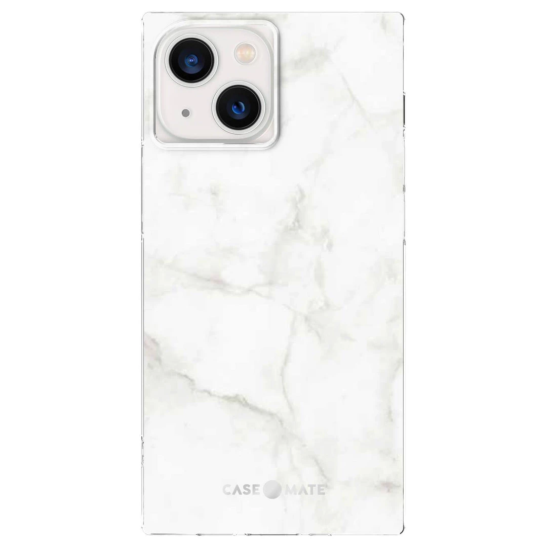 Case-Mate BLOX (White Marble) - IPhone 13 Mini