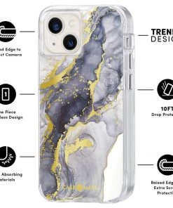Case-Mate Navy Marble - IPhone 13 7 Case-Mate Navy Marble - IPhone 13
