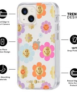 Case-Mate Retro Flowers - IPhone 13 Mini