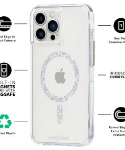 Case-Mate Clear Twinkle (Works With MagSafe) - IPhone 13 Pro Max