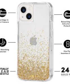 Case-Mate Twinkle Ombre (Gold) - IPhone 13