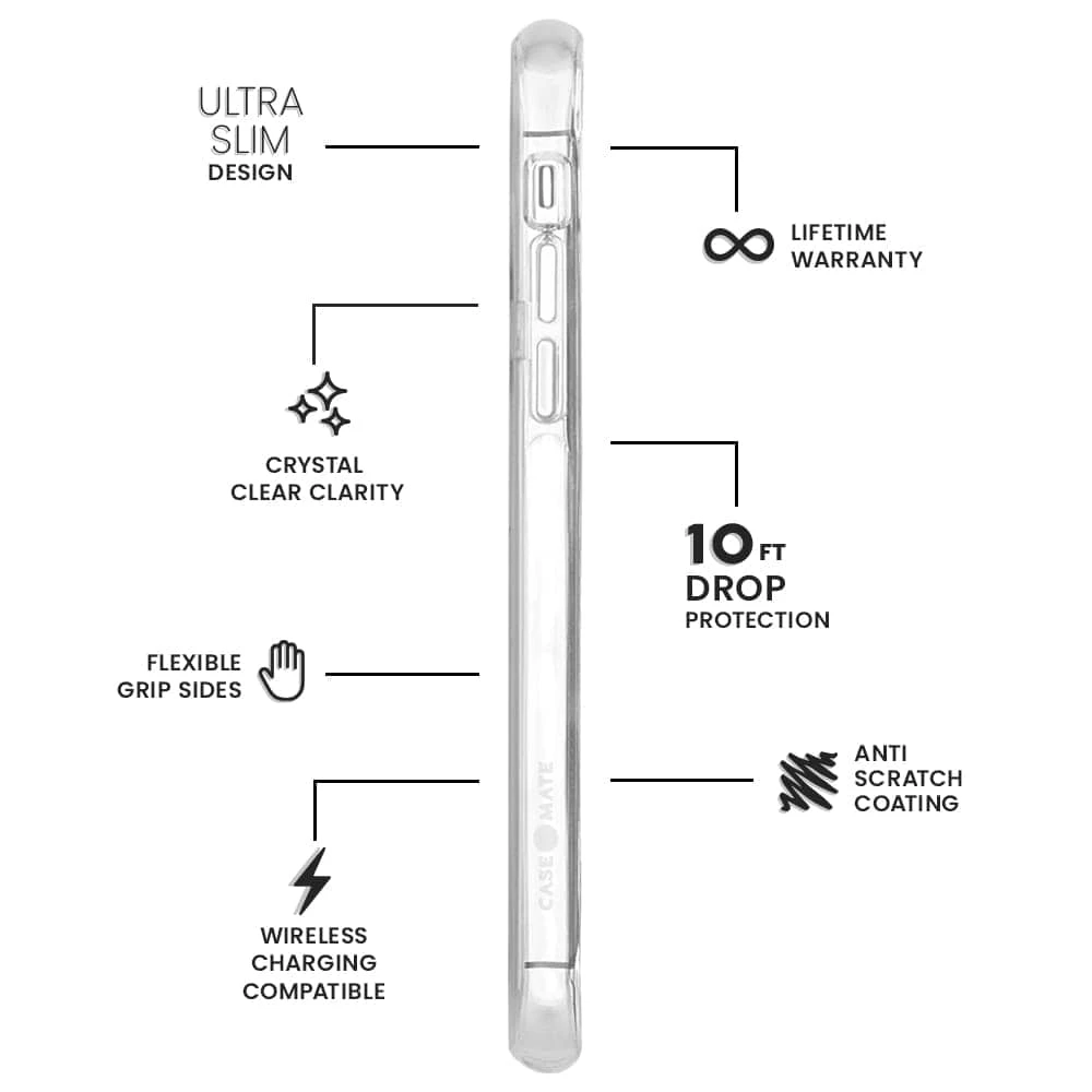 Case-Mate Tough Clear - IPhone 11 Pro Max 6 Case-Mate Tough Clear - IPhone 11 Pro Max