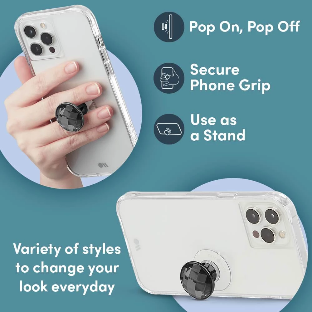 Case-Mate Phones/Tablets/Laptops Crystal Minis - Phone Grip 6 Case-Mate Phones/Tablets/Laptops Crystal Minis - Phone Grip