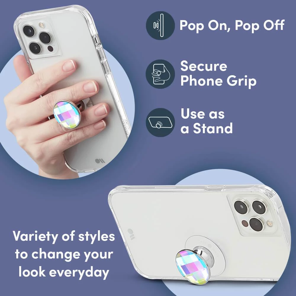 Case-Mate Phones/Tablets/Laptops Crystal Minis - Phone Grip 13 Case-Mate Phones/Tablets/Laptops Crystal Minis - Phone Grip