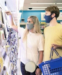 Safe+Mate Adult Regular 3 Pack Cloth Face Mask