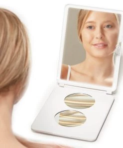 LuMee Studio Portable LED Makeup Mirror - Makeup Mirrors