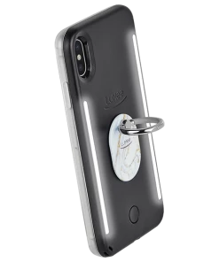 LuMee Glitter Marble Ring - Phone Grip