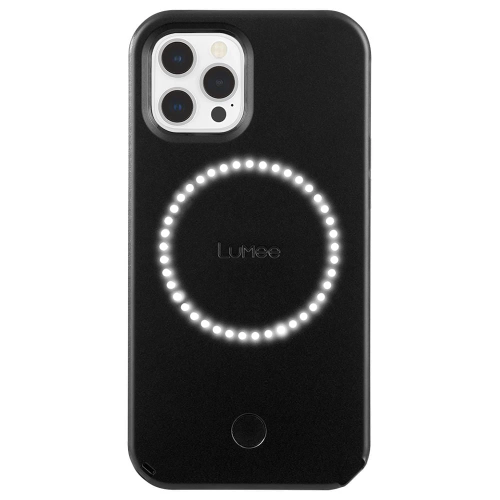 LuMee Halo Matte Black - IPhone 12 Pro Max 3 LuMee Halo Matte Black - IPhone 12 Pro Max