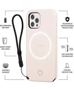 LuMee Halo Millennial Pink - IPhone 12 Pro Max 9 LuMee Halo Millennial Pink - IPhone 12 Pro Max