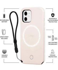 LuMee Halo Millennial Pink- IPhone 12 Mini 9 LuMee Halo Millennial Pink- IPhone 12 Mini