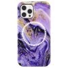 LuMee Halo Gold Glitter Purple Marble - IPhone 12 Pro Max 2 LuMee Halo Gold Glitter Purple Marble - IPhone 12 Pro Max