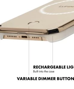 LuMee Halo Gold Mirror - IPhone 13 / 13 Pro