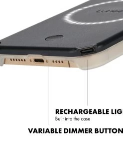 LuMee Halo Matte Black - IPhone 13 / IPhone 13 Pro