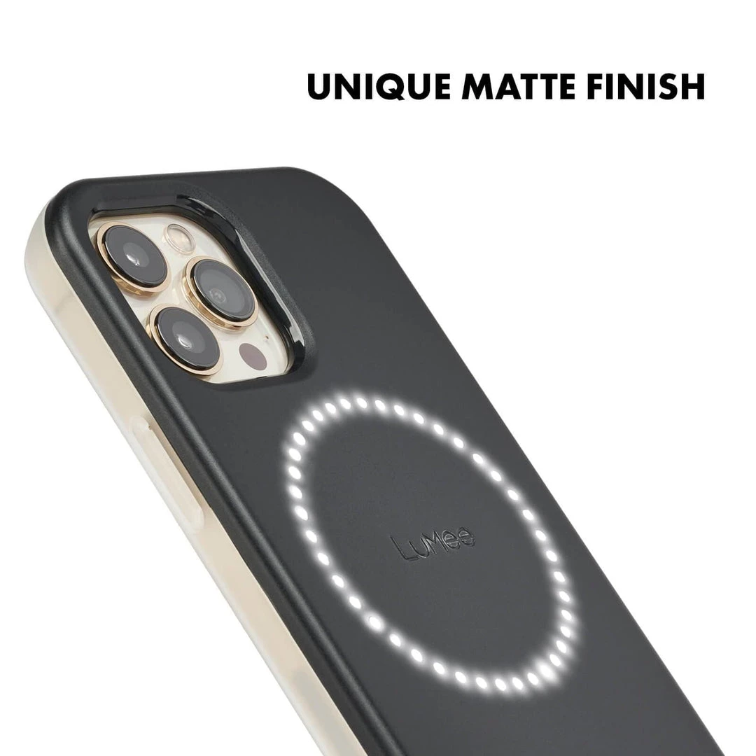 LuMee Halo Matte Black - IPhone 13 / IPhone 13 Pro