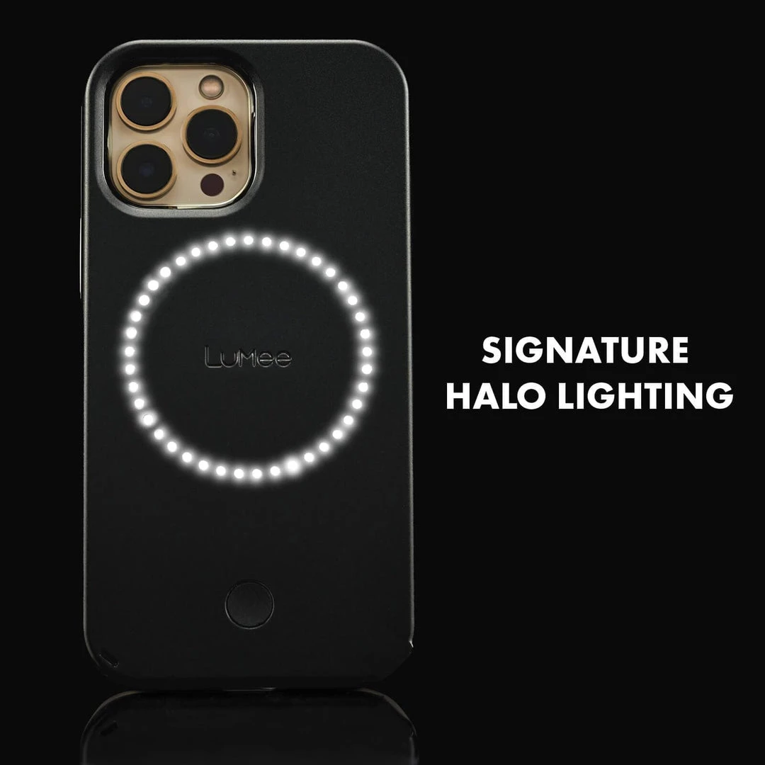 LuMee Halo Matte Black - IPhone 13 / IPhone 13 Pro