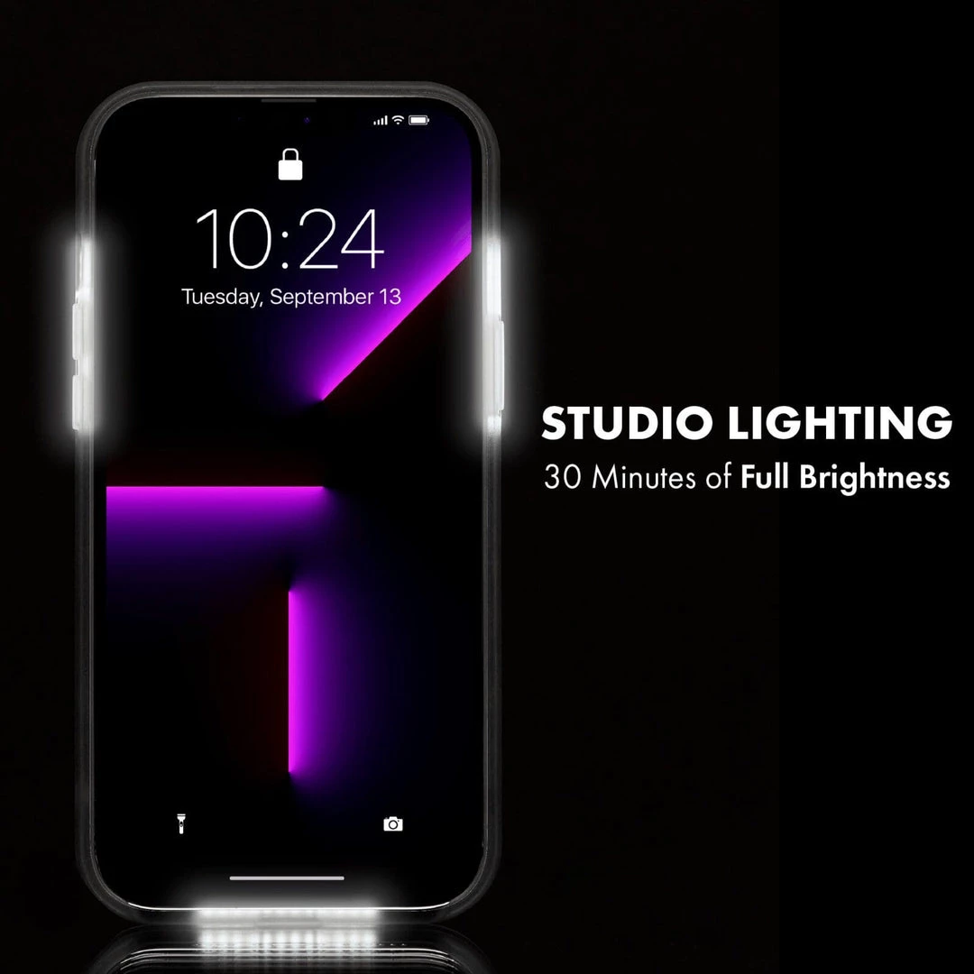 LuMee Halo Rose Metallic White Marble - IPhone 13 Pro Max