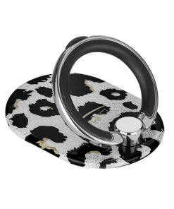 LuMee Leopard Glitter Ring - Phone Grip Phones/Tablets/Laptops