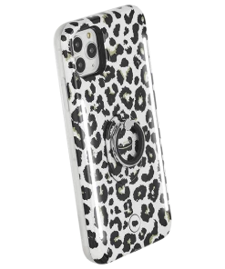LuMee Leopard Glitter Ring - Phone Grip Phones/Tablets/Laptops
