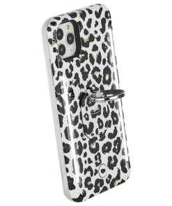 LuMee Leopard Glitter Ring - Phone Grip Phones/Tablets/Laptops