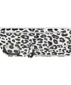 LuMee Leopard Glitter Ring - Phone Grip Phones/Tablets/Laptops