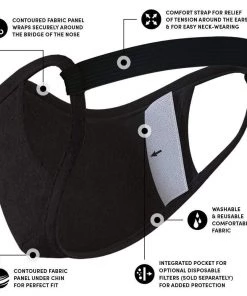 Safe+Mate Adult Large/X Large 1 Pack Cloth Face Mask