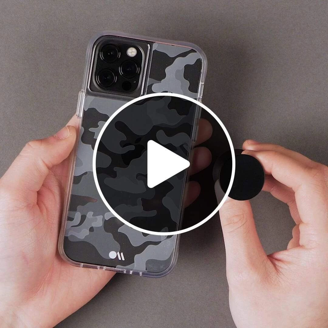 Case-Mate Solid Black Minis - Phone Grip 9 Case-Mate Solid Black Minis - Phone Grip