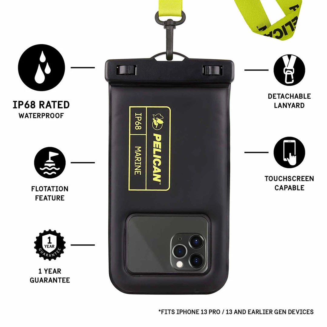 Pelican Marine Waterproof Floating Pouch - Phone Pouch