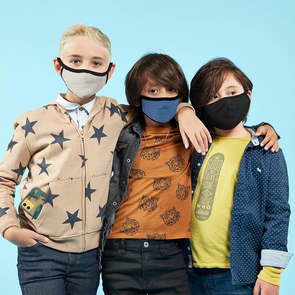 Safe+Mate Kids (Ages 7 To 11) Cloth Face Mask 5 Safe+Mate Kids (Ages 7 To 11) Cloth Face Mask