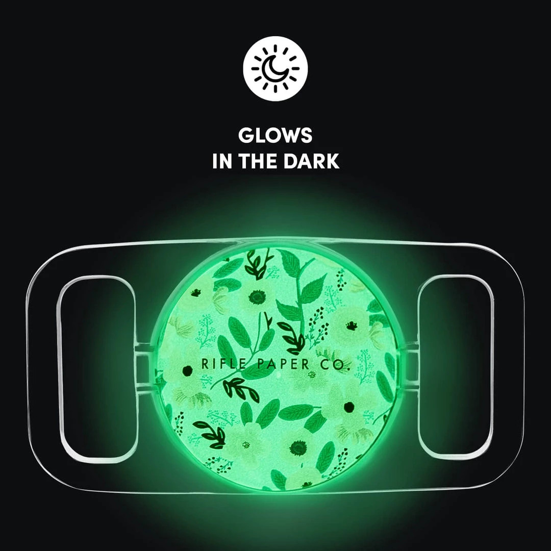 Rifle Paper Co. AirTag Case For Dog Collars (Wild Flowers) - AirTag Case 5 Rifle Paper Co. AirTag Case For Dog Collars (Wild Flowers) - AirTag Case